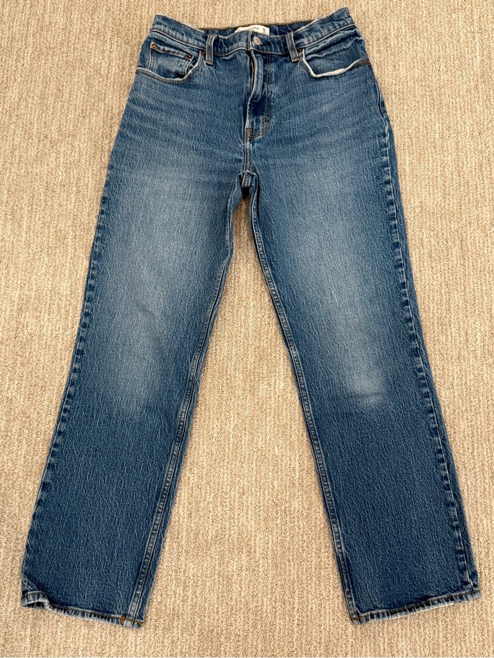 Abercrombie & Fitch Women's 90’s Straight Ultra High Rise Jeans 28/6S
